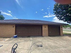 Garage & trim color change (before)